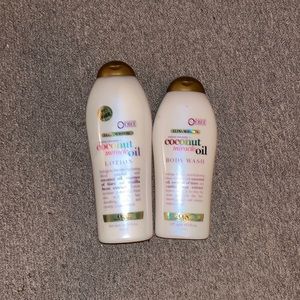 OGX • lotion + body wash